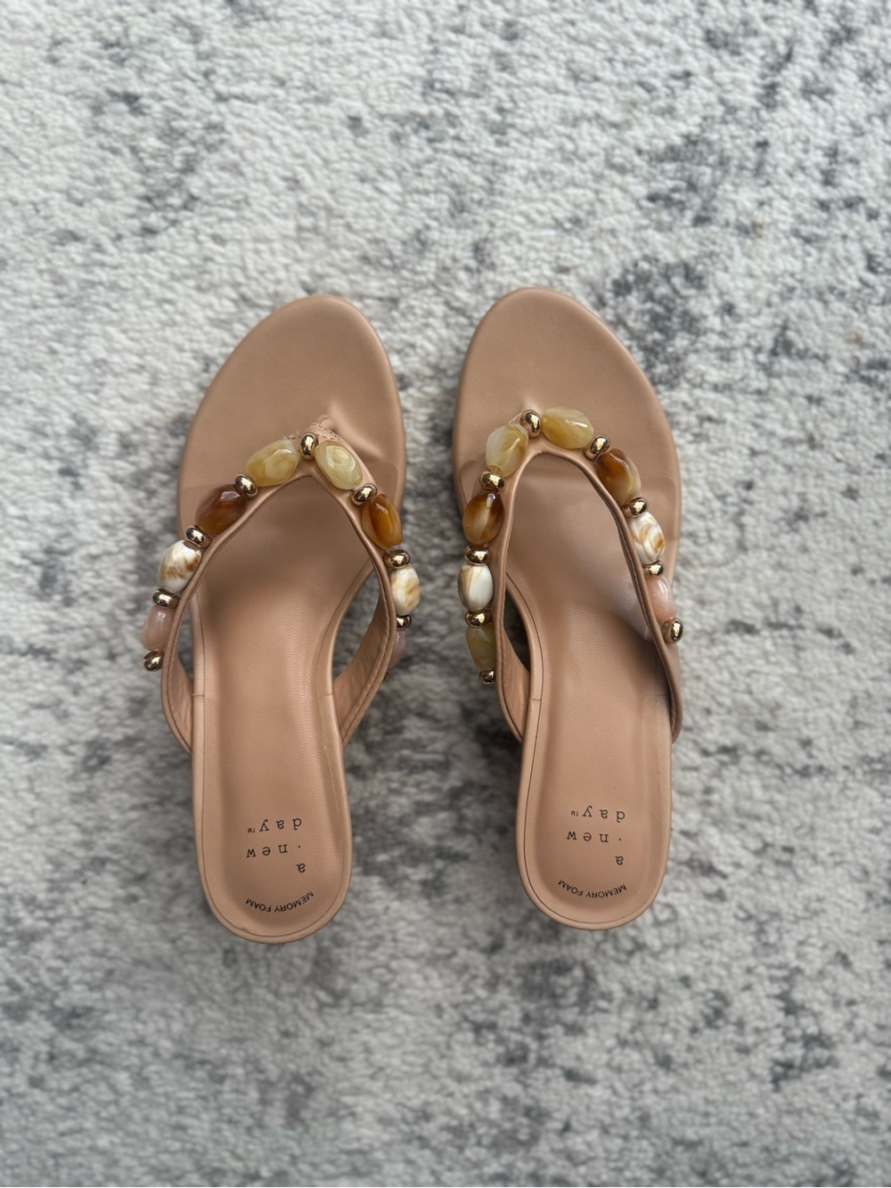 A New Day Beaded Heels